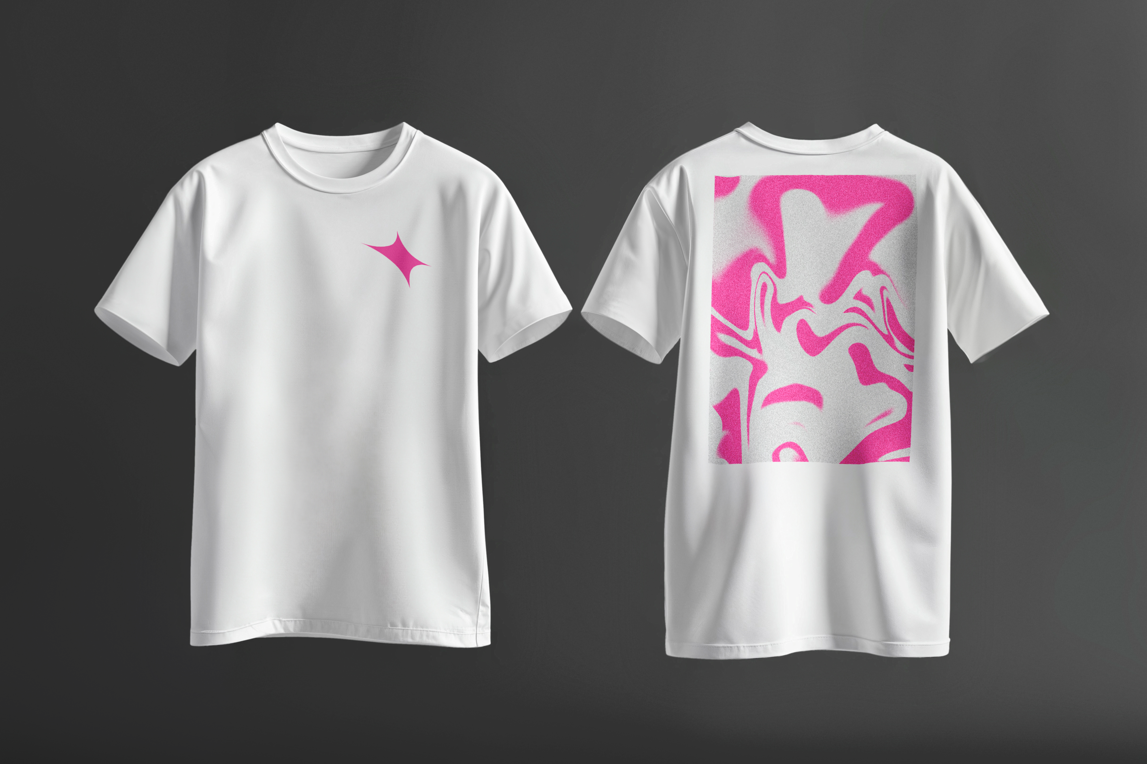 Minimal T-Shirt Mockup – Front & Back (4K)